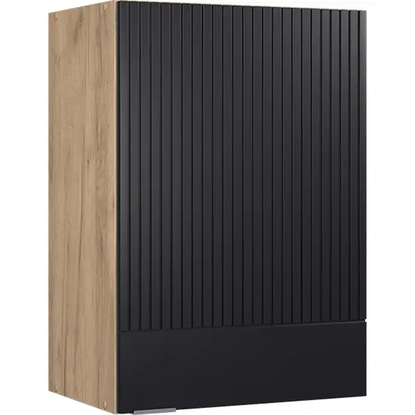 Vicco - Hängeschrank Fame-line, Schwarz Gestreift, 50 Cm thumbnail