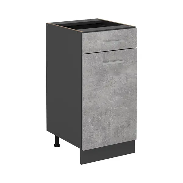 Vicco - Küchenunterschrank R-line, Beton, 40 Cm Ohne Arbeitsplatte thumbnail
