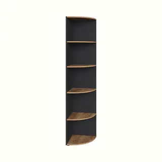 Vicco Eckregal Ecki, Anthrazit/Goldkraft Eiche, 40 X 180.6 Cm, 1-tlg.