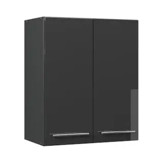 Hängeschrank Fame-line, Anthrazit Hochglanz, 60 Cm, Vicco