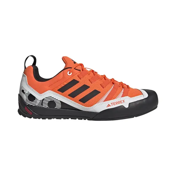 Adidas Unisex Terrex Swift Solo 2.0 Hiking Shoes, Orange/Core Black/Crystal White, 8.5 Uk thumbnail