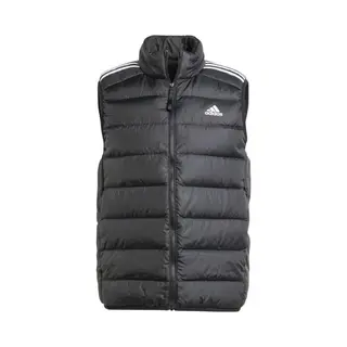 Adidas Herren Essentials 3-Stripes Light Down Vest, Black, S