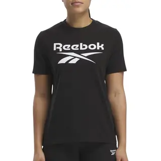 Reebok Ri Bl Tee - Dames T-shirt - Zwart - Maat Xs