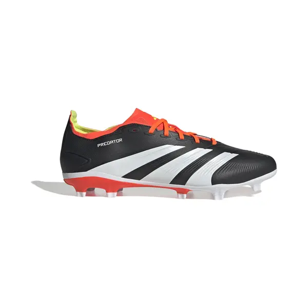 Adidas Unisex Predator League Firm Ground Football Boots, Core Black/Cloud White/Solar Red, 40 2/3 Eu thumbnail