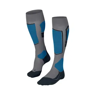Falke SK4 Men Knee Socks Black, Gray 1 pair