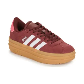 Adidas Unisex Kids Vl Court Bold Shoes Junior, Shadow Red/Cloud White/Pink Fusion, 4.5 Uk