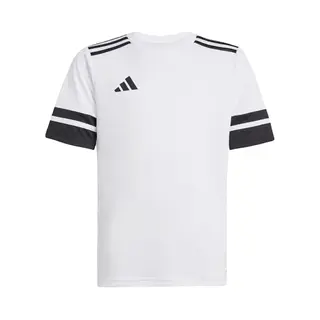 Adidas Unisex Kids SQUADRA25 Jersey Short Sleeve Kids, White/Black, 13-14 Years