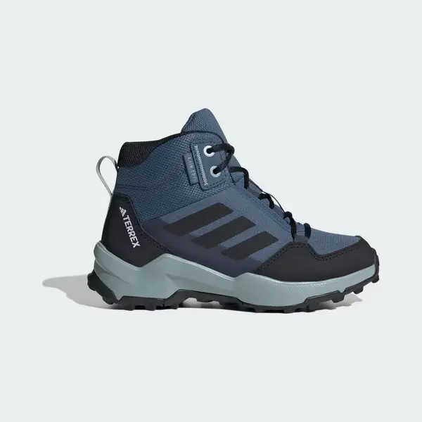 Adidas Unisex Kinder Terrex AX4R Mid Rain.Rdy Hiking Shoes, Wonder Steel/core Black/Magic Grey, 28 1/2 Eu thumbnail