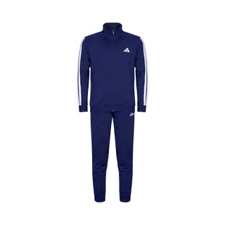 Adidas Herren Sportswear Basic 3 Stripes Tricot Tracksuit, Dark Blue, L