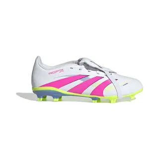 Adidas Performance Predator League Fold-Over Tongue Firm Ground Voetbalschoenen Kids - Kinderen - Wit