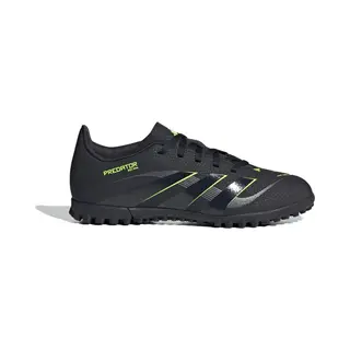 Adidas Unisex Kinder Predator Club Turf Football Boots Kids, Core Black/Carbon/Lucid Lemon, 38 Eu
