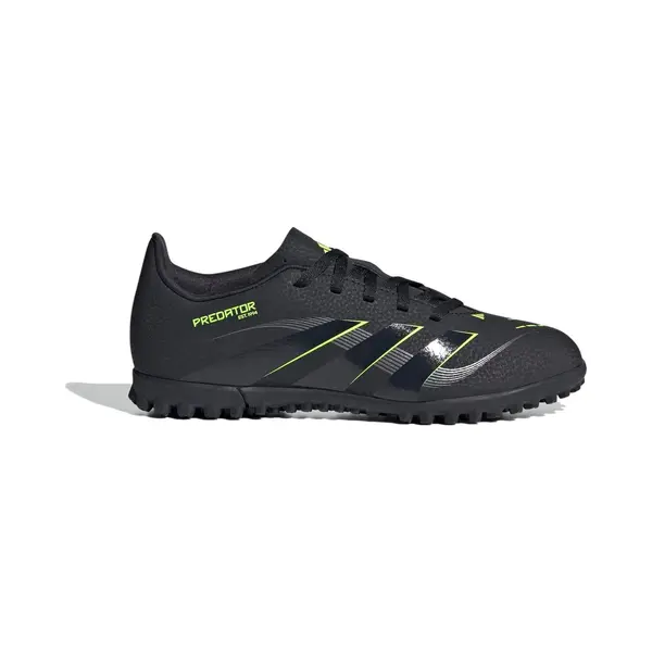 Adidas Unisex Kinder Predator Club Turf Football Boots Kids, Core Black/Carbon/Lucid Lemon, 38 Eu thumbnail
