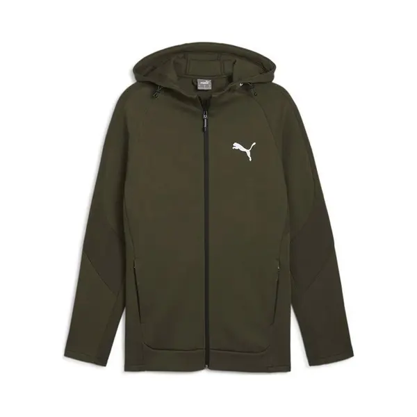 Puma Herren Evostripe Full-Zip Hoodie Dk Sweat thumbnail