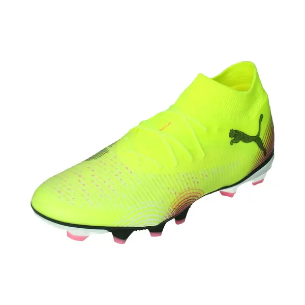 Puma Unisex Future 8 Pro Firm Ground/Artifical Ground Football Boots, Yellow Alert-Puma Black-Sun Struck, 10 Uk thumbnail