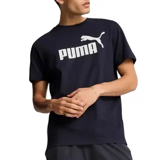 Puma Functioneel Shirt 'Ess No. 1' Nachtblauw / Wit