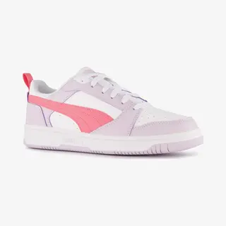 Puma Unisex Kinder Rebound V6 Lo Jr Sneaker, Lilac Frost Magic Rose Puma White, 38 Eu