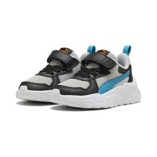 Puma Trinity Lite Ac+ Inf Basketbal, Uniseks, Baby, Cool Lichtgrijs Tropisch Blauw Puma Zwart, 23 Eu