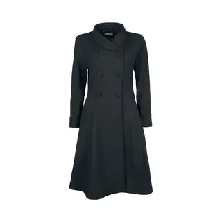 Gothicana By Emp Ophelia Coat Black