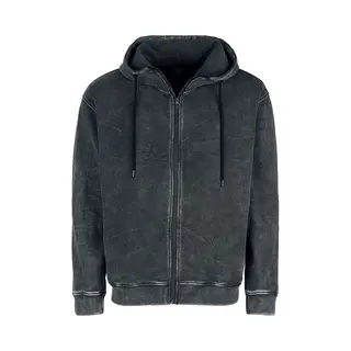 Rock Rebel By Emp Incognito Rebel Hoodie Jacket Grey