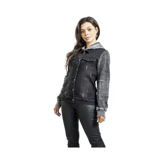 Black Premium By Emp Essential Jeans Jacket Black Grey