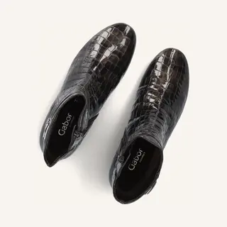 Gabor 712 Enkellaarsjes - Enkelboots Met Rits - Dames - Bronskleurig - Maat 40