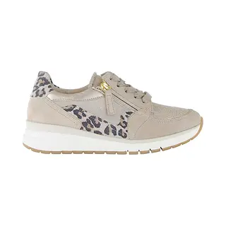 Gabor Sneakers K-leest Taupe Leer - Maat 38.5