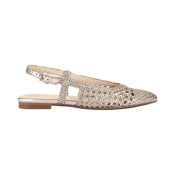 Gabor Damen Slingpumps, Frauen Pumps, rosa, grau, beige, Lack, braun, klassisch, Komfort-Mehrweite, modisch, orthopaedisch, Soft-Move, Puder, 37.5 Eu thumbnail