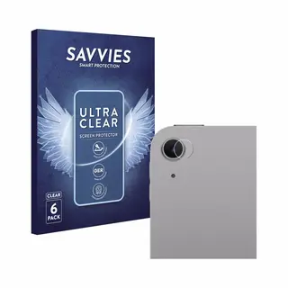 Savvies 6 Stück Schutzfolie Für Apple IPad Air 13" M2 WiFi 2024 (Nur Kameraschutz) Displayschutz-Folie Ultra-Transparent