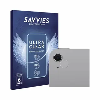 Savvies 6 Stück Schutzfolie Für Apple IPad Air 11" M3 2025 (Nur Kameraschutz) Displayschutz-Folie Ultra-Transparent