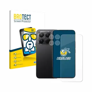 Brotect Screenprotector Voor Xiaomi 15T Pro (Voor+Camera) Beschermglas Transparant