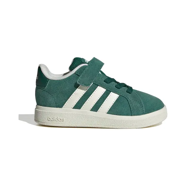 Adidas Unisex Baby Grand Court 00s Shoes Infants, Collegiate Green/Off White/Core Black, 9.5 Uk Child thumbnail
