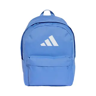 Adidas Unisex Classic 3BARS Backpack, Blue Fusion/White, One Size