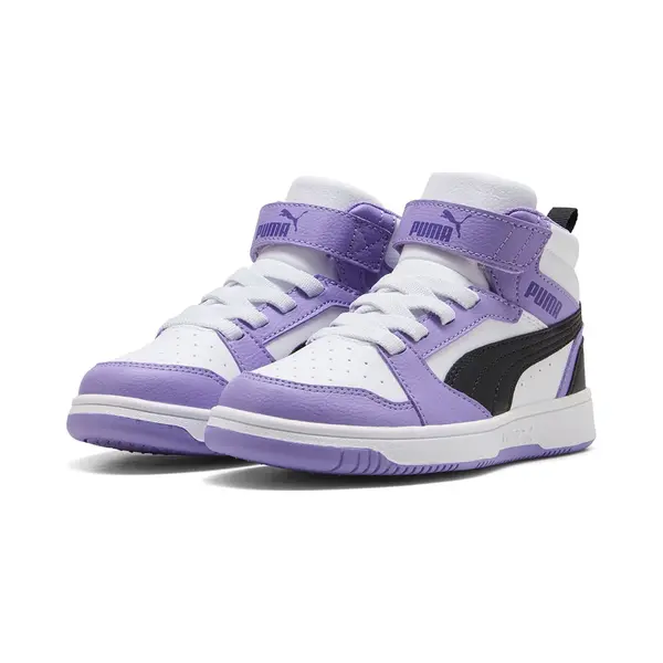 Puma Rebound V6 Mid Ac+ Ps Schoenen Wit Eu 31 Jongens, Meisjes thumbnail