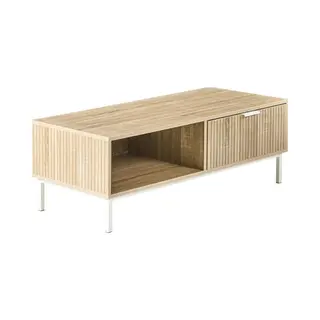 Beliani Royalla - Salontafel - Lichtbruin - Mdf