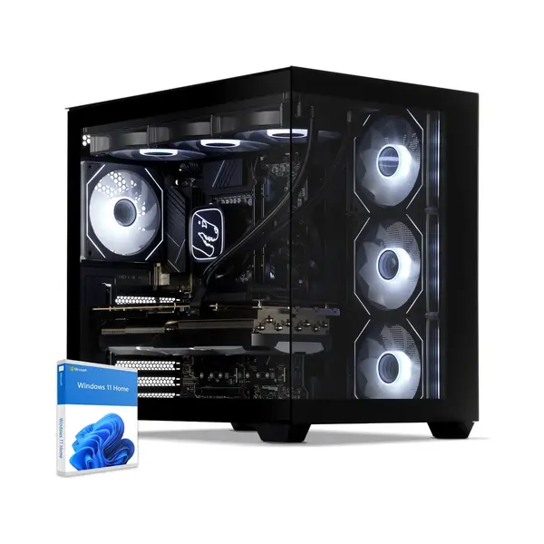 Sedatech UCCT527I1I1HF - Watercooling Gaming-Pc (Amd Ryzen 7 5700X 8x 3.4GHz (max 4.6GHz), Geforce RTX5060 8GB, 32 Gb Ram, 1000 Gb Ssd, Watercooling, thumbnail