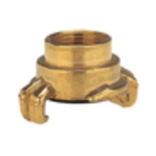 Gardena 7108-20 waterslangkoppeling Kraankoppeling Geelkoper