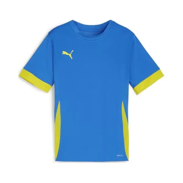 Puma Training T-shirt Teamgoal - Blau/gelb Kinder, Größe 116 Cm thumbnail