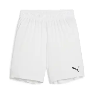 Puma TeamGOAL Shorts Jr Unisex Sportbroek - Puma White-Puma Black