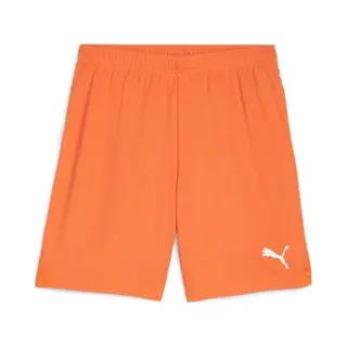 Puma Unisex Teamgoal Jr Strick Shorts, Rickie Orange-Puma Weiß, 128 Eu