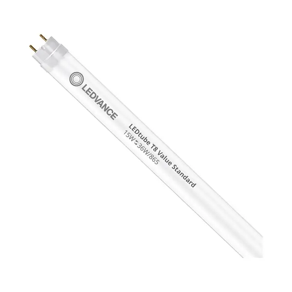 Ledvance Led Röhre T8 Value (Em/Mains) Standard Output 15W 1800lm - 865 Tageslichtweiß | 120cm - Ersatz Für 36W thumbnail
