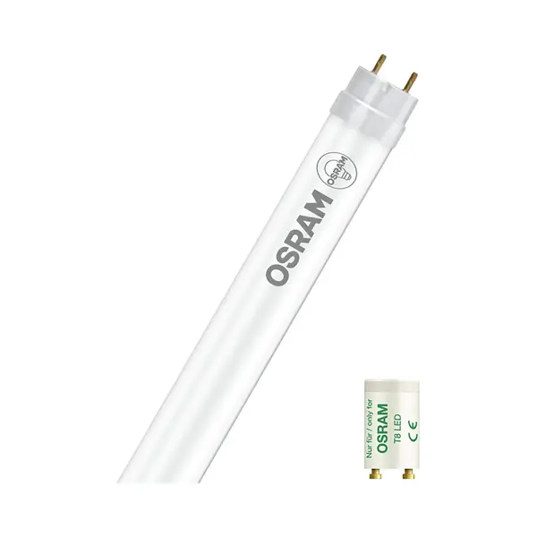 Ledvance - Led-röhre T8 60 Cm Einseitige Einspeisung 6.6w 121lm/w Osram 4058075611610 6500k Kaltweiß Nein thumbnail