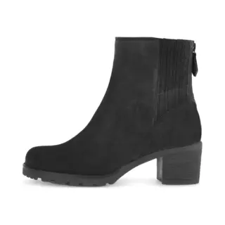 Gabor 802.3 Enkellaarsjes - Enkelboots Met Rits - Dames - Zwart - Maat 40, 5