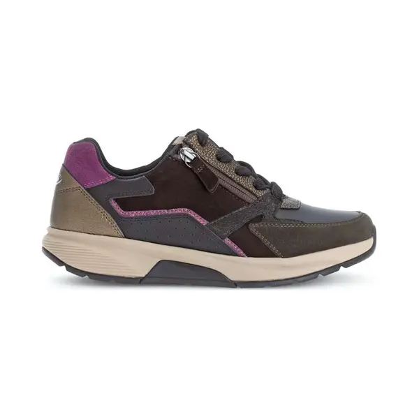 Gabor Rollingsoft Sneakers Zwart Suede - Dames - Maat 38 thumbnail