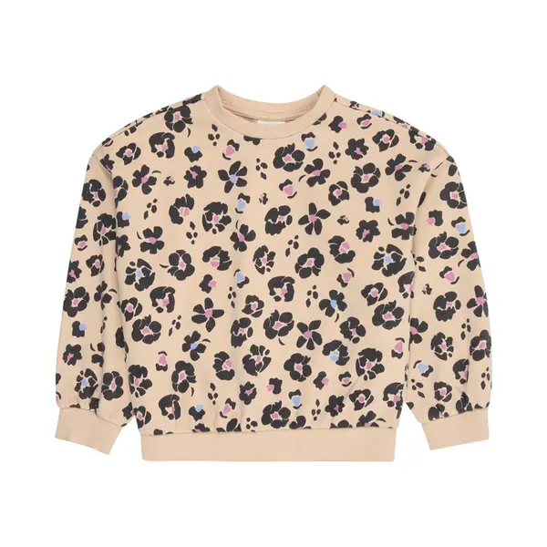S.Oliver Sweatshirt Beige / Lichtblauw / Pink / Zwart thumbnail