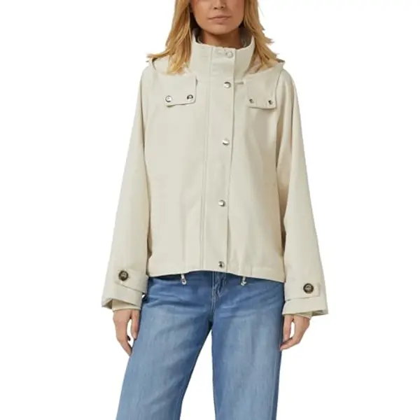 S.Oliver Jacke Im Relaxed Fit Mit Rippbündchen Und Saumregulierung thumbnail