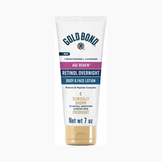 Gold Bond - Age Renew Retinol Overnight Body & Face Lotion - Retinol - 198g