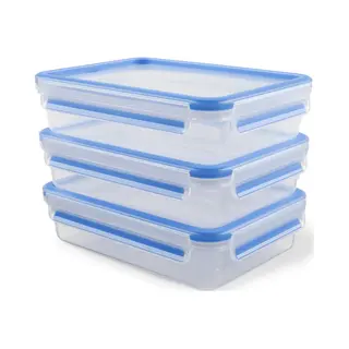 Tefal Masterseal Fresh N1033110 vershoudbakjes 3-delige starter set 3x1,2L