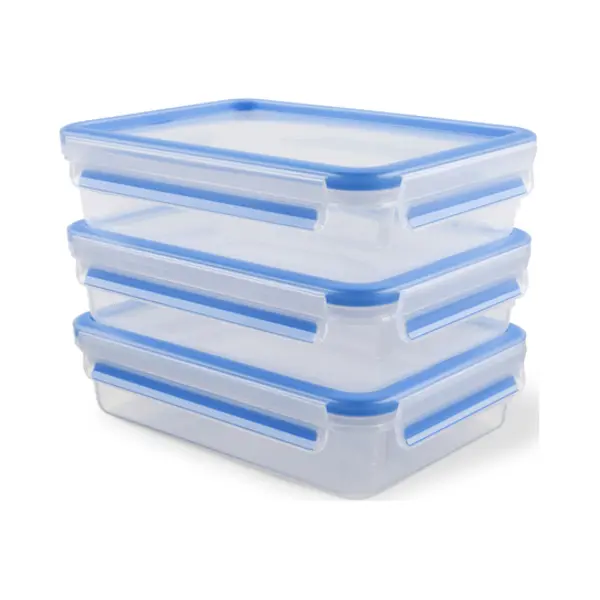 Tefal Masterseal Fresh N1033110 vershoudbakjes 3-delige starter set 3x1,2L thumbnail