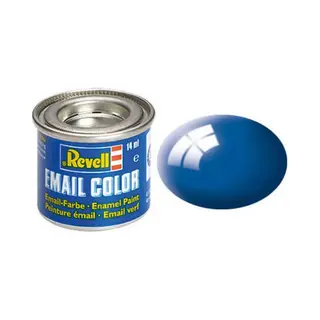 Revell Blue, gloss Ral 5005 14 ml-tin schaalmodel onderdeel en -accessoire Verf