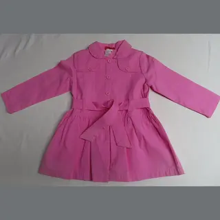 Jas - Zomerjas - Meisjes - Roze - Effen - Lang - 2 Jaar 92